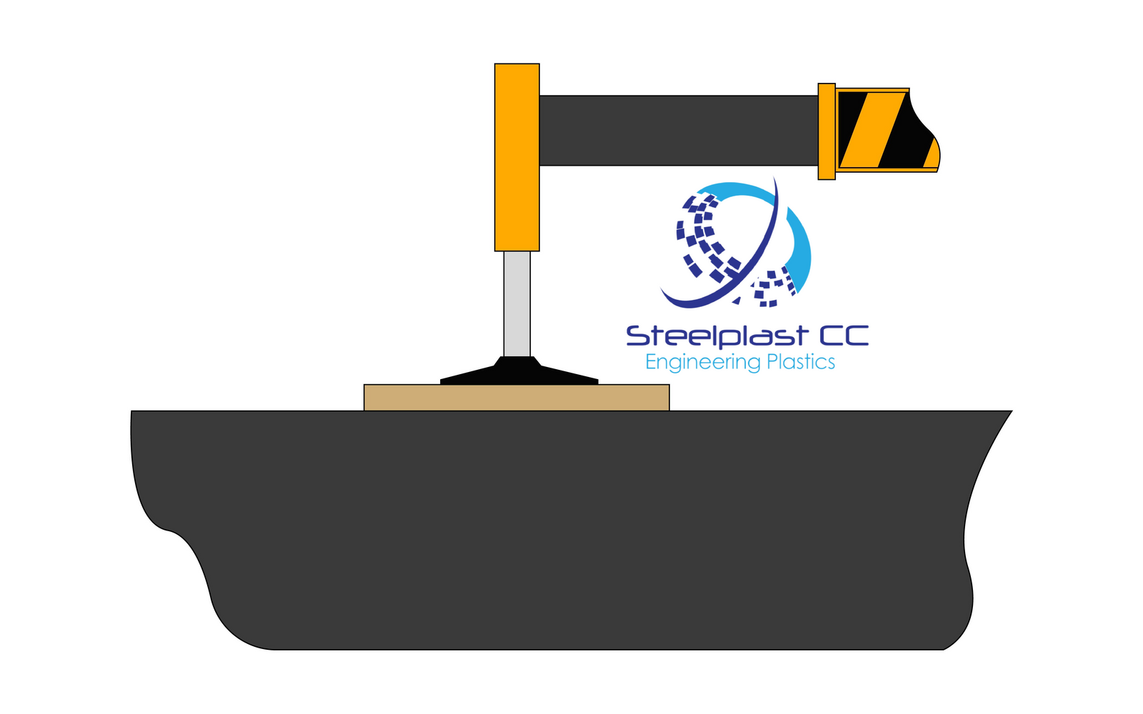 Steelplast outrigger pad