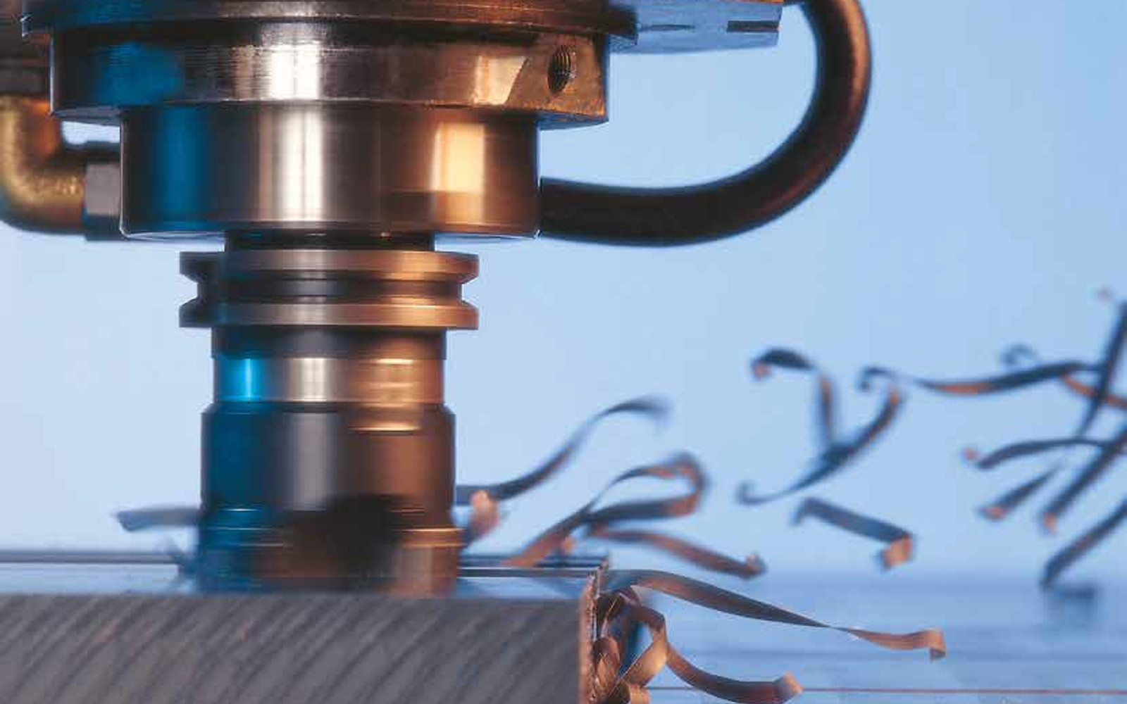 CNC machining of an engineering plastic component at Steelplast