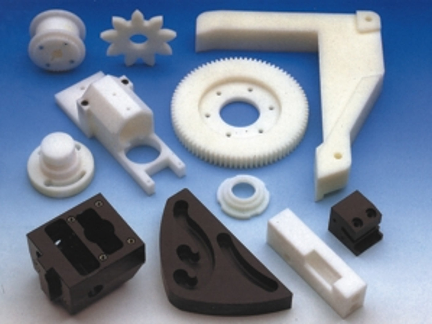 Custom machined plastic parts in nylon, acetal and PET